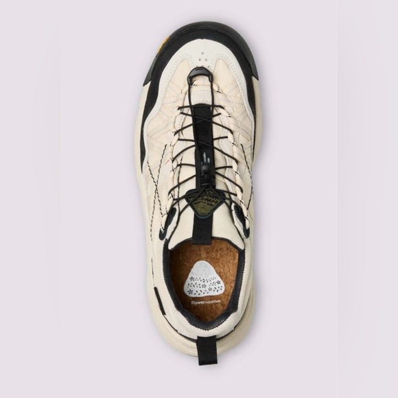 NWT Flower Mountain IWANO 2 UNI Suede and technical fabric sneakers -White-Black - Picture 6 of 16